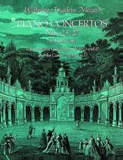 Enlarge cover image for Piano concertos nos. 23-27 : in full score, with Mozart's cadenzas for nos.23 and 27, and the Concert rondo in D from the Breitkopf & Härtel complete works edition / Mozart.